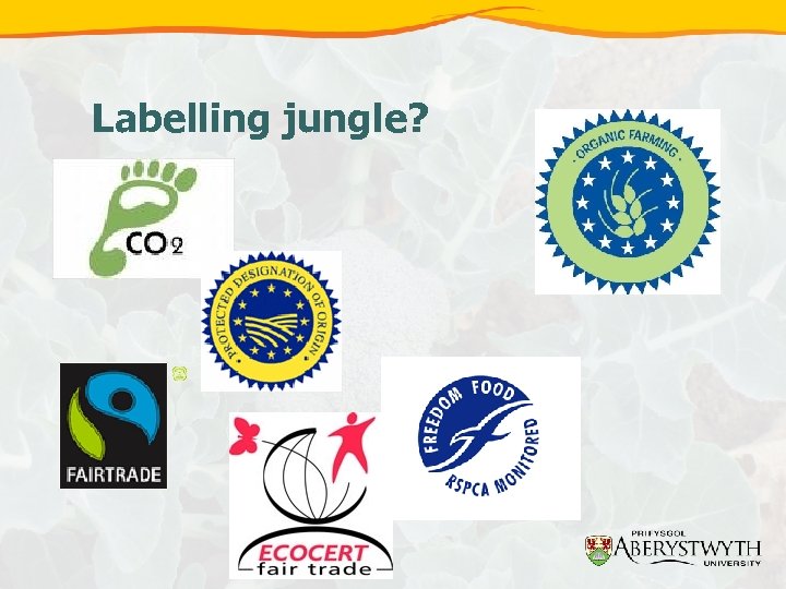 Labelling jungle? 