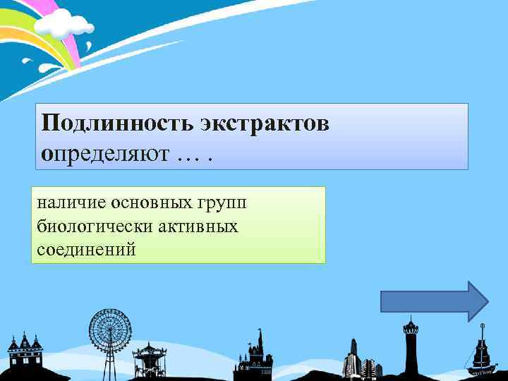Подлинность экстрактов определяют …. наличие основных групп биологически активных соединений 