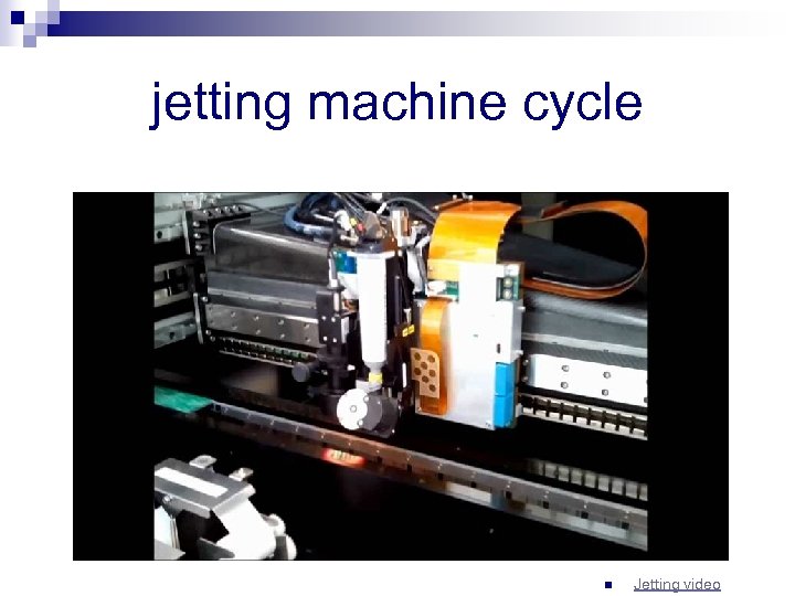 jetting machine cycle n Jetting video 