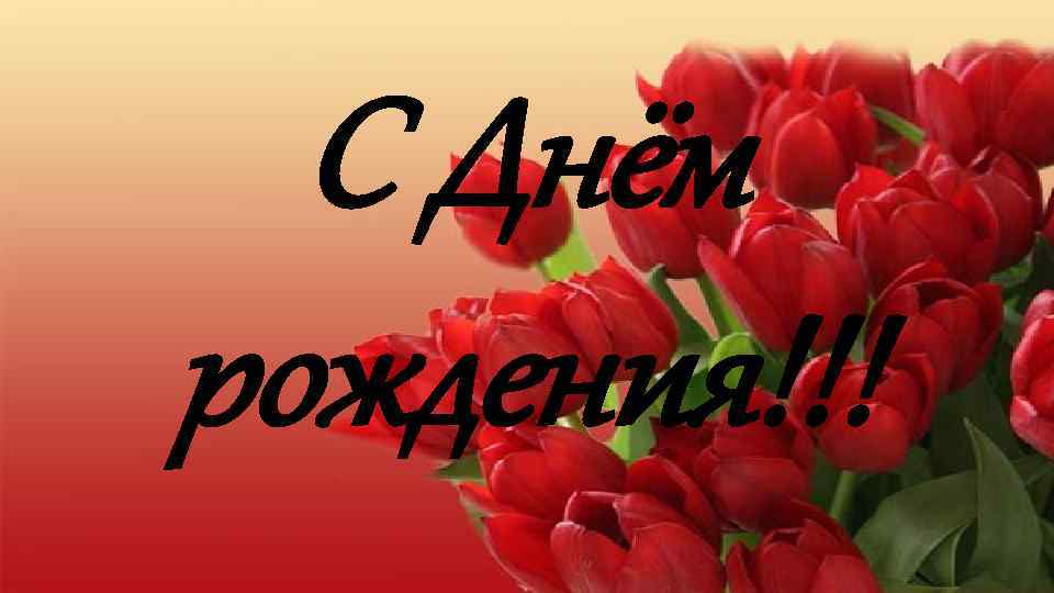 С Днём рождения!!! 
