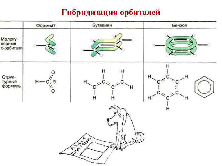 Гибридизация орбиталей 