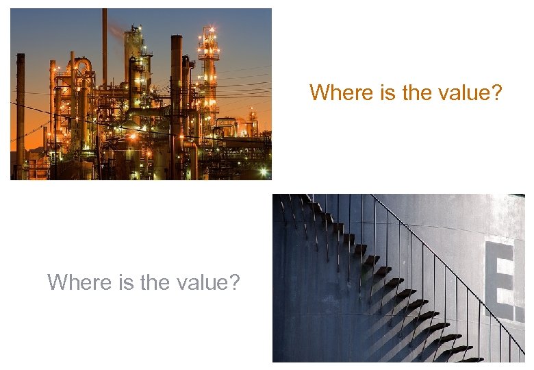 Where is the value? 