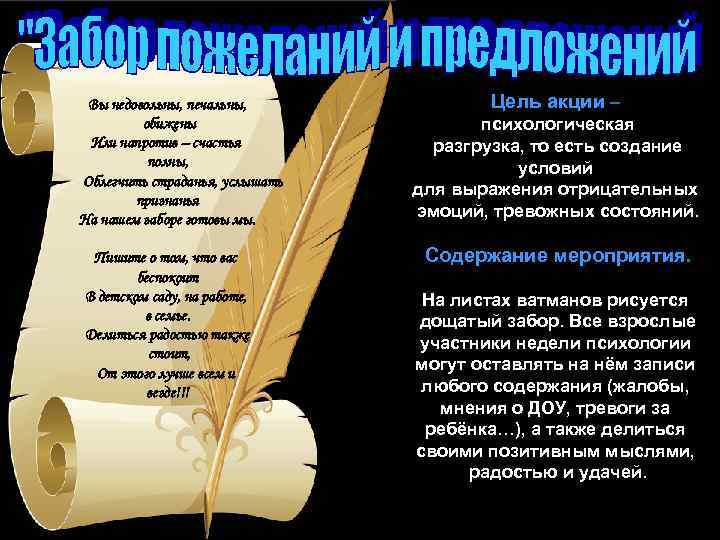 Вы недовольны, печальны, обижены Или напротив – счастья полны, Облегчить страданья, услышать признанья На
