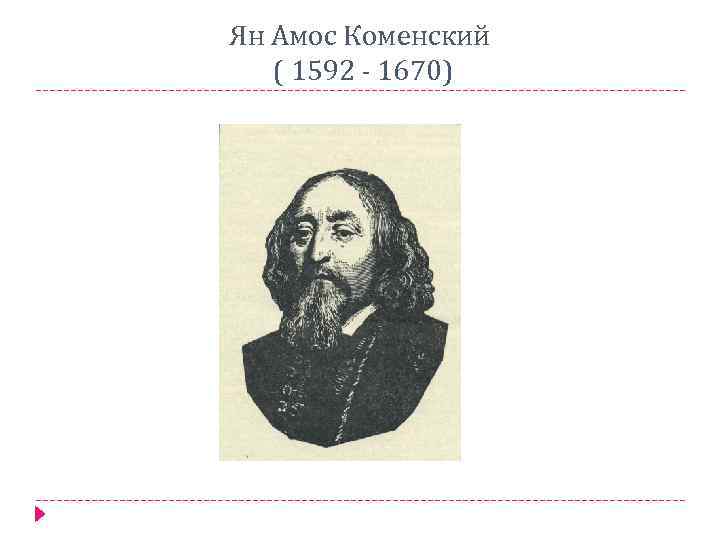 Ян Амос Коменский ( 1592 - 1670) 