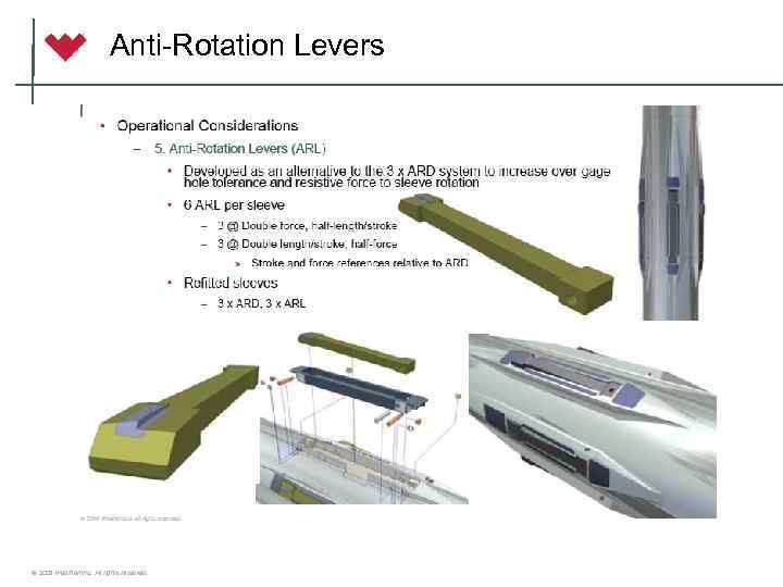 Anti-Rotation Levers © 2006 Weatherford. All rights reserved. 