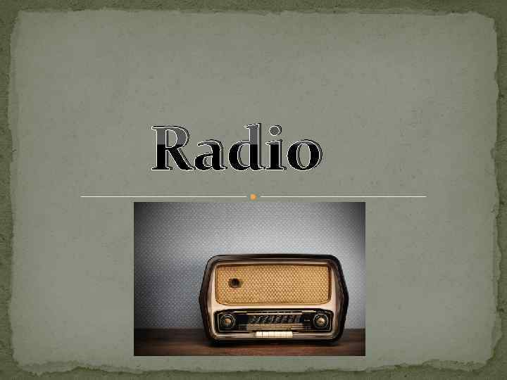 Radio 