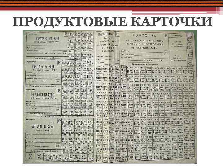 ПРОДУКТОВЫЕ КАРТОЧКИ 