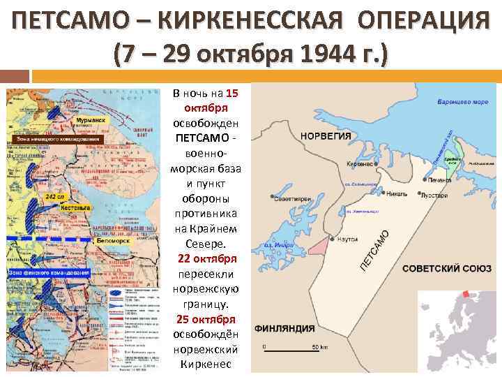 Петсамо киркенесская операция презентация