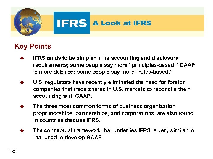 Key Points u u U. S. regulators have recently eliminated the need foreign companies