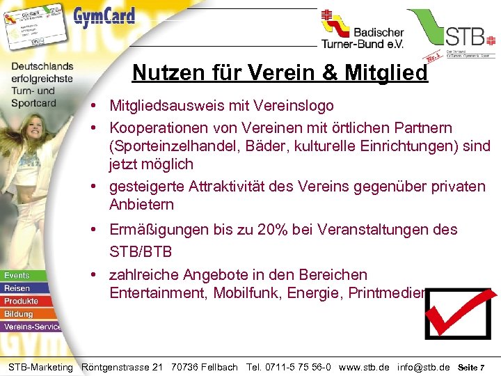Nutzen für Verein & Mitglied • Mitgliedsausweis mit Vereinslogo • Kooperationen von Vereinen mit