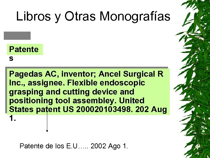 Libros y Otras Monografías Patente s Pagedas AC, inventor; Ancel Surgical R Inc. ,