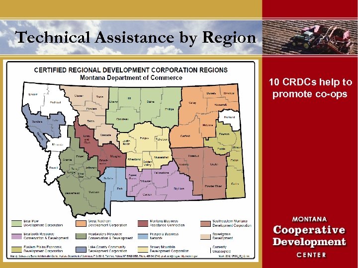 Technical Assistance by Region 10 CRDCs help to promote co-ops 