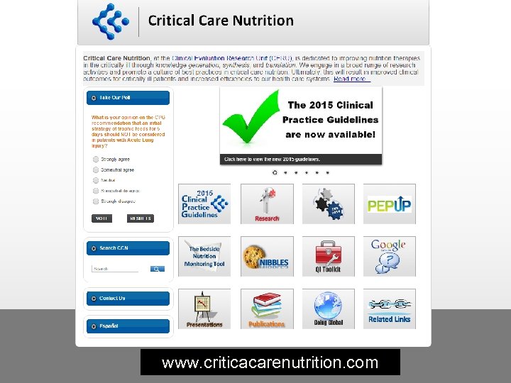 www. criticacarenutrition. com 