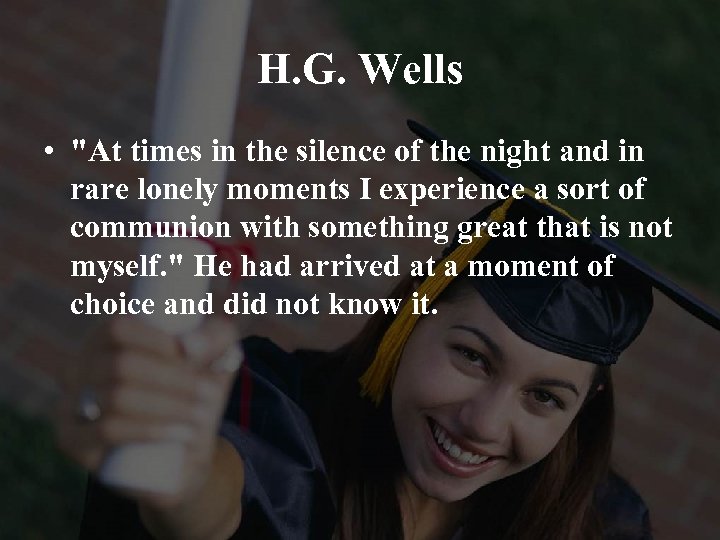 H. G. Wells • 