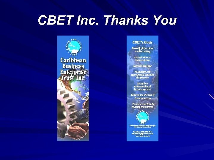 CBET Inc. Thanks You 