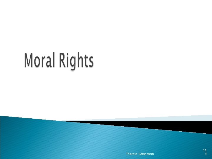 Therese Catanzariti 12 3 