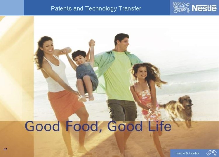 Patents and Technology Transfer 47 Finance & Control 