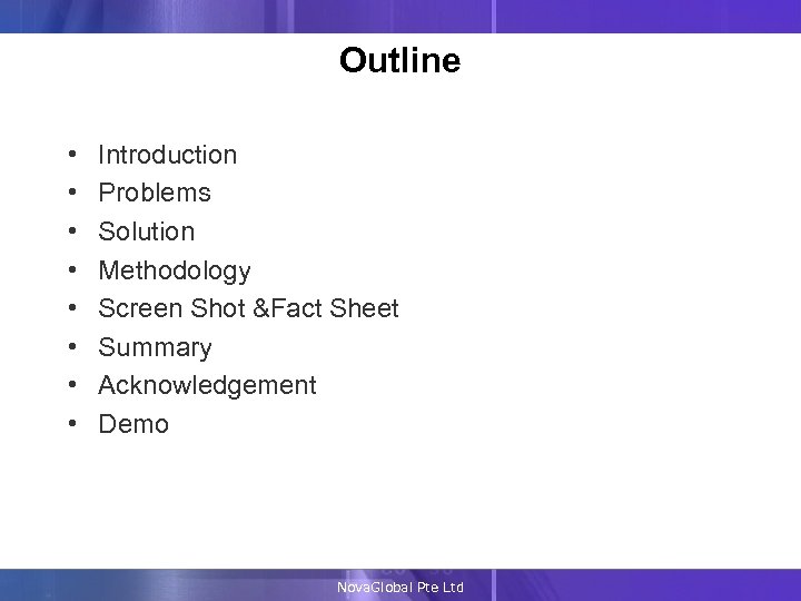 Outline • • Introduction Problems Professional Linux & Windows HPC Solution Services HPC &