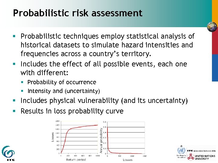 Probabilistic risk assessment § Probabilistic techniques employ statistical analysis of historical datasets to simulate