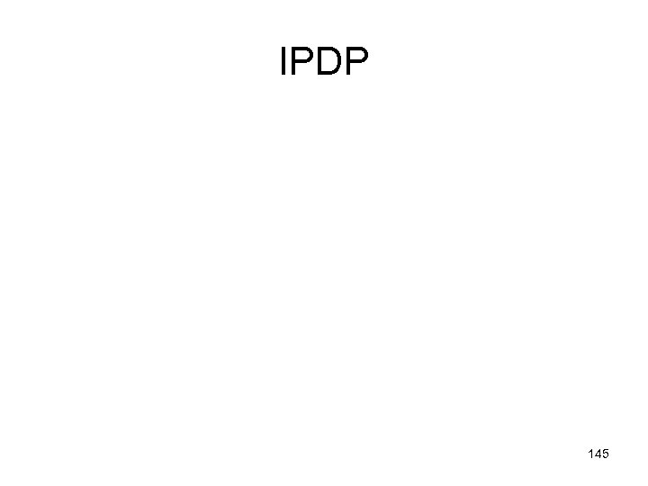 IPDP 145 