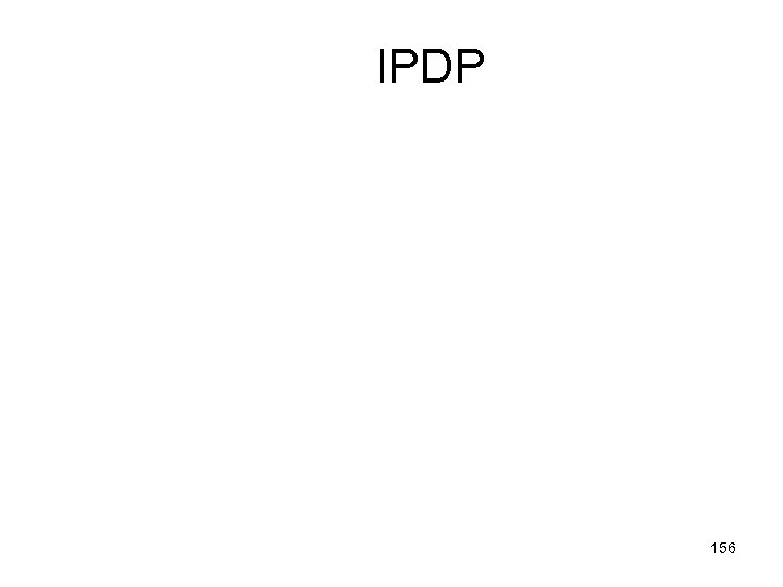 IPDP 156 