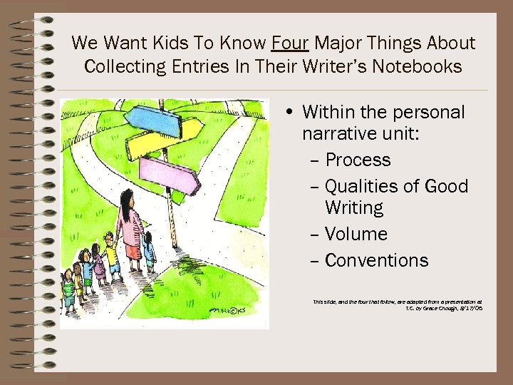 We Want Kids To Know Four Major Things About Collecting Entries In Their Writer’s