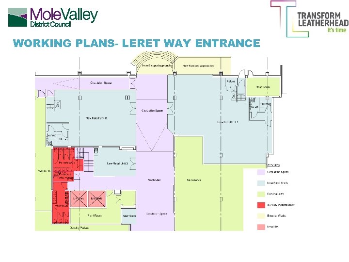 WORKING PLANS- LERET WAY ENTRANCE 