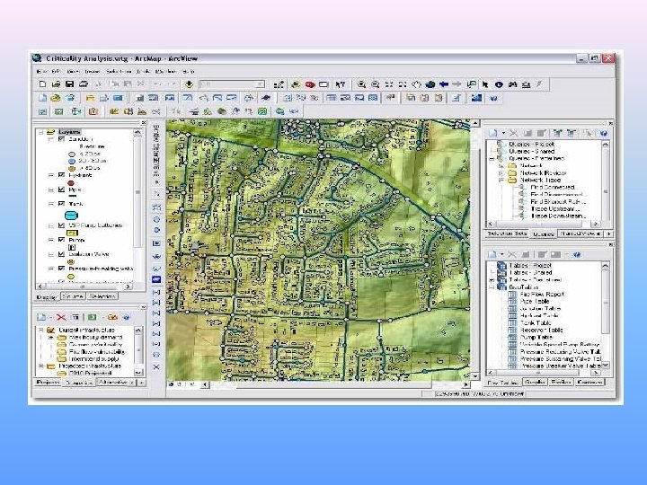 ГИС Сетей Связи обеспечивает: • качественный мониторинг параметров сети; • оперативное диспетчерское управление; •
