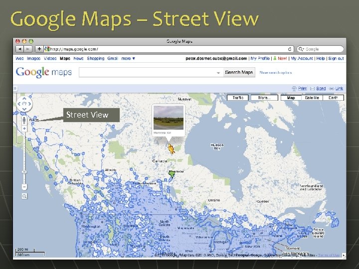 Google Maps – Street View 