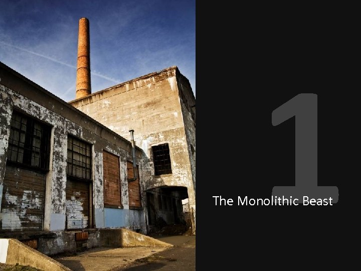 1 The Monolithic Beast 