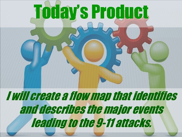 Today’s Product I will create a flow map that identifies and describes the major