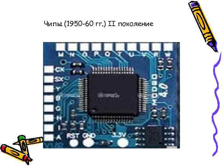 Чипы (1950 -60 гг. ) II поколение 