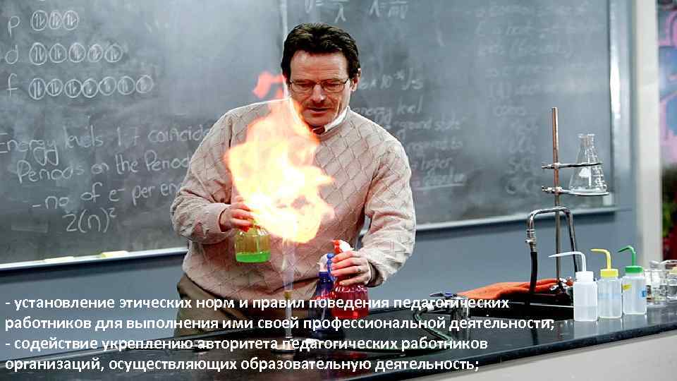 - установление этических норм и правил поведения педагогических работников для выполнения ими своей профессиональной