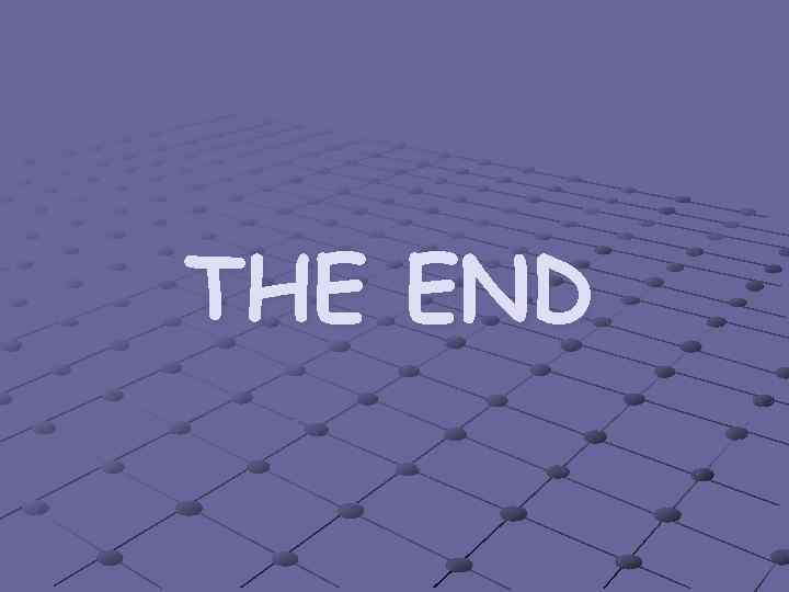 THE END 