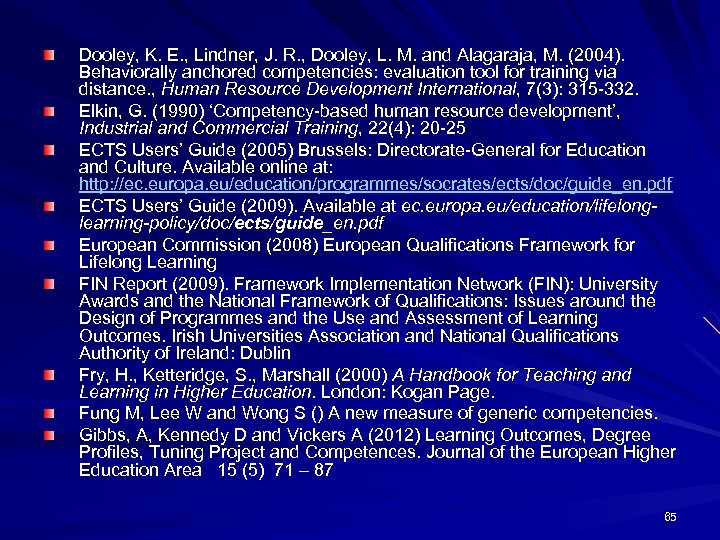 Dooley, K. E. , Lindner, J. R. , Dooley, L. M. and Alagaraja, M.