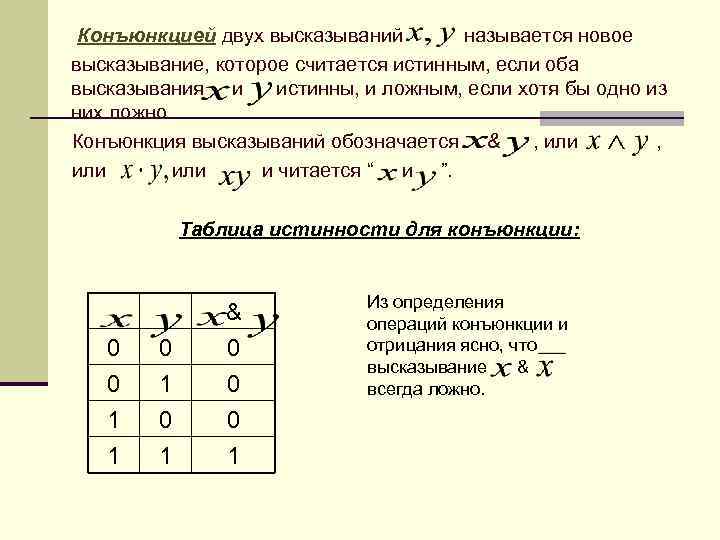 Записать логическое высказывание обратное данному сканер вводит рисунки и принтер печатает