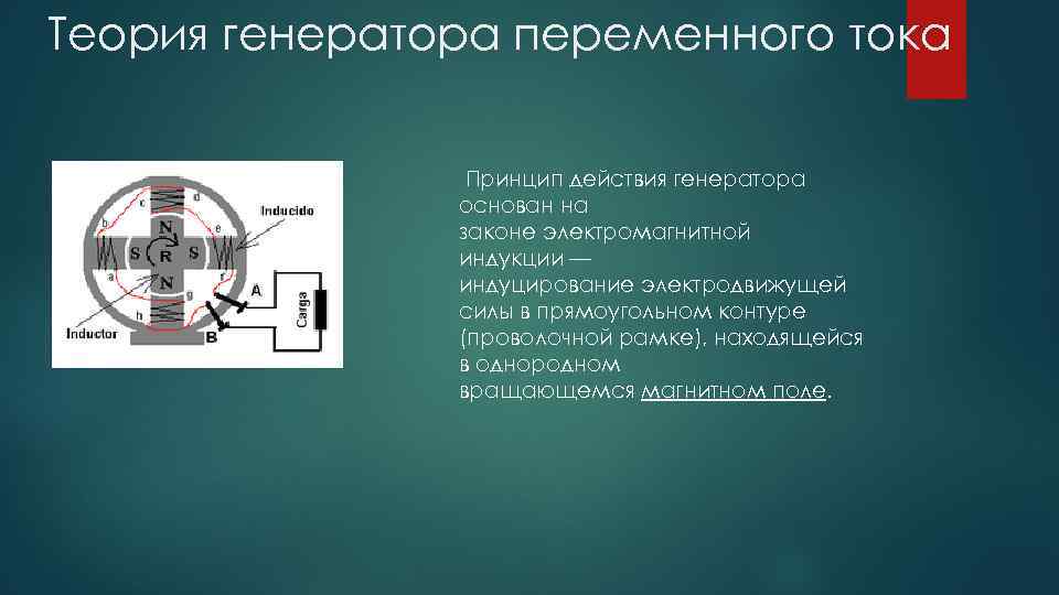 Действие генератора переменного тока основано на явлении. Принцип действия генератора переменного тока. Принцип действия генератора переменного тока основан на. Принцип действия генератора основан на явлении. Работа генератора переменного тока основана явления.