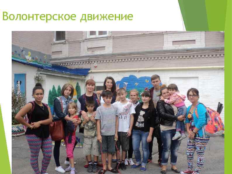 Волонтерское движение 
