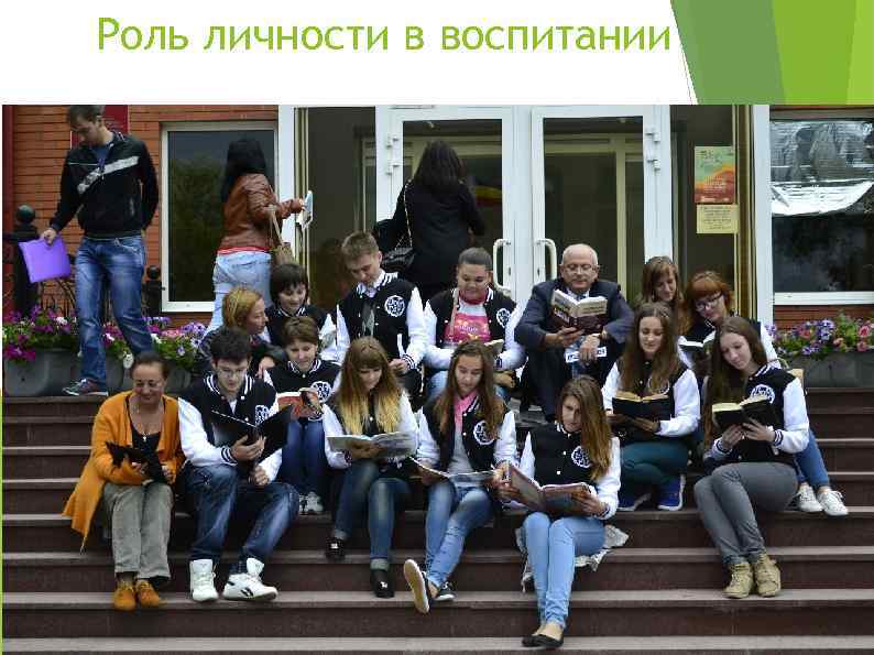 Роль личности в воспитании 