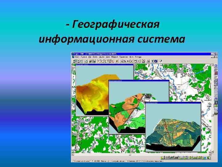 - Географическая информационная система 