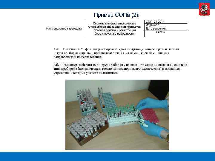 Пример СОПа (2): 