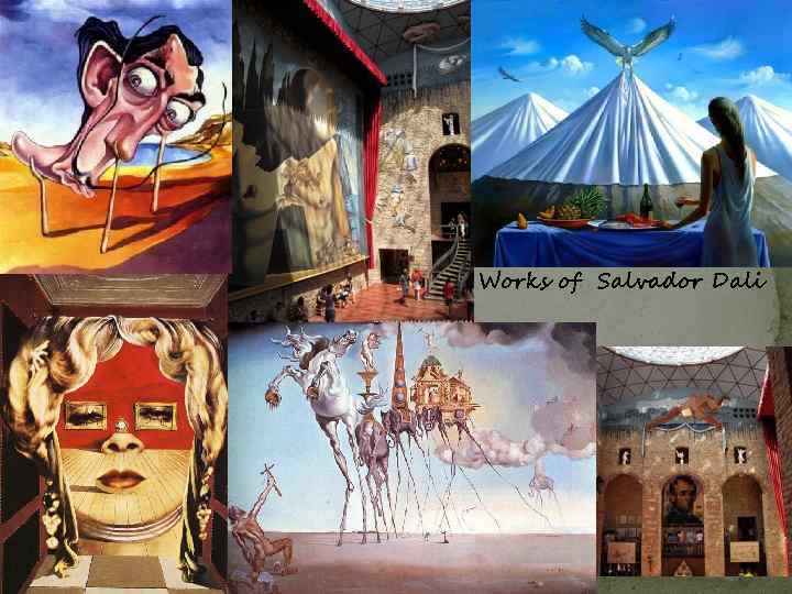 Works of Salvador Dali 