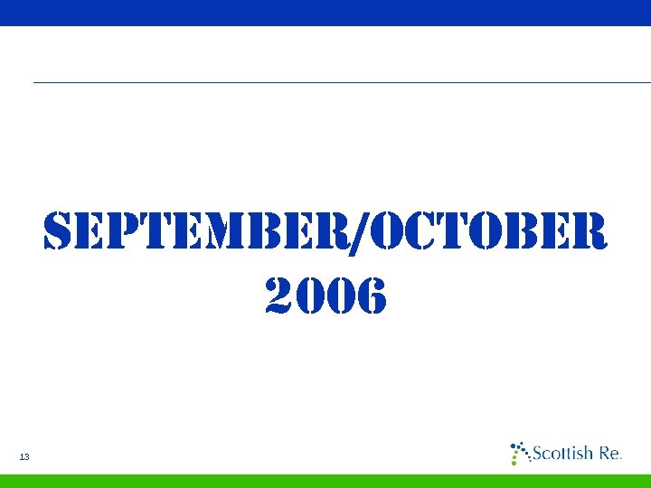 september/october 2006 13 