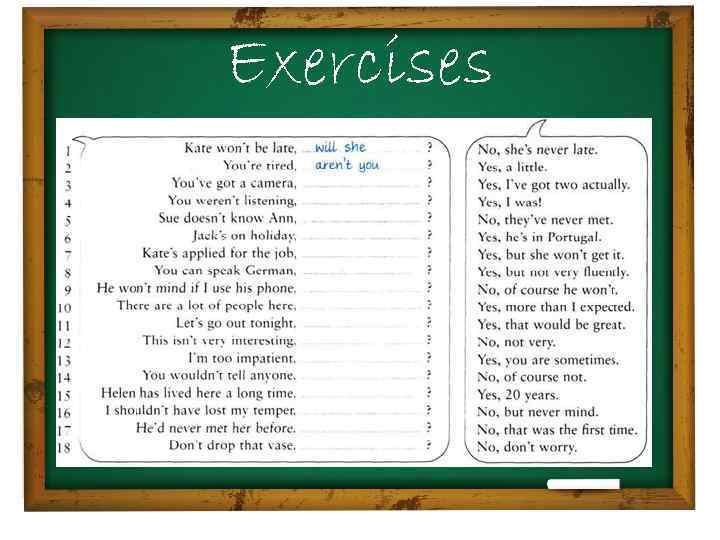 Exercises 