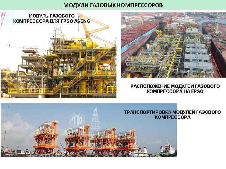 МОДУЛИ ГАЗОВЫХ КОМПРЕССОРОВ 