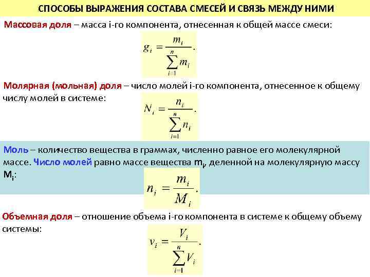 Состав смеси газов. Способы выражения компонентного состава газов. Массовый состав газовой смеси формула. Газовые смеси, способы выражения состава смесей.. Способы выражения состава реакционной смеси..