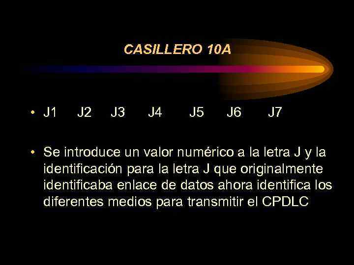CASILLERO 10 A • J 1 J 2 J 3 J 4 J 5