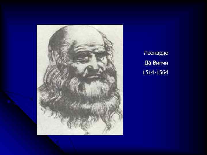 Леонардо Да Винчи 1514 -1564 