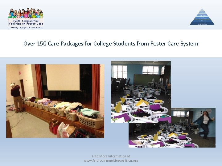 Over 150 Care Packages for College Students from Foster Care System Find More Information