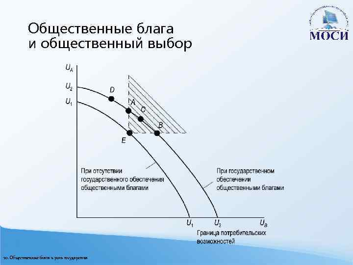 Общественные блага и общественный выбор 20. Общественные блага и роль государства 